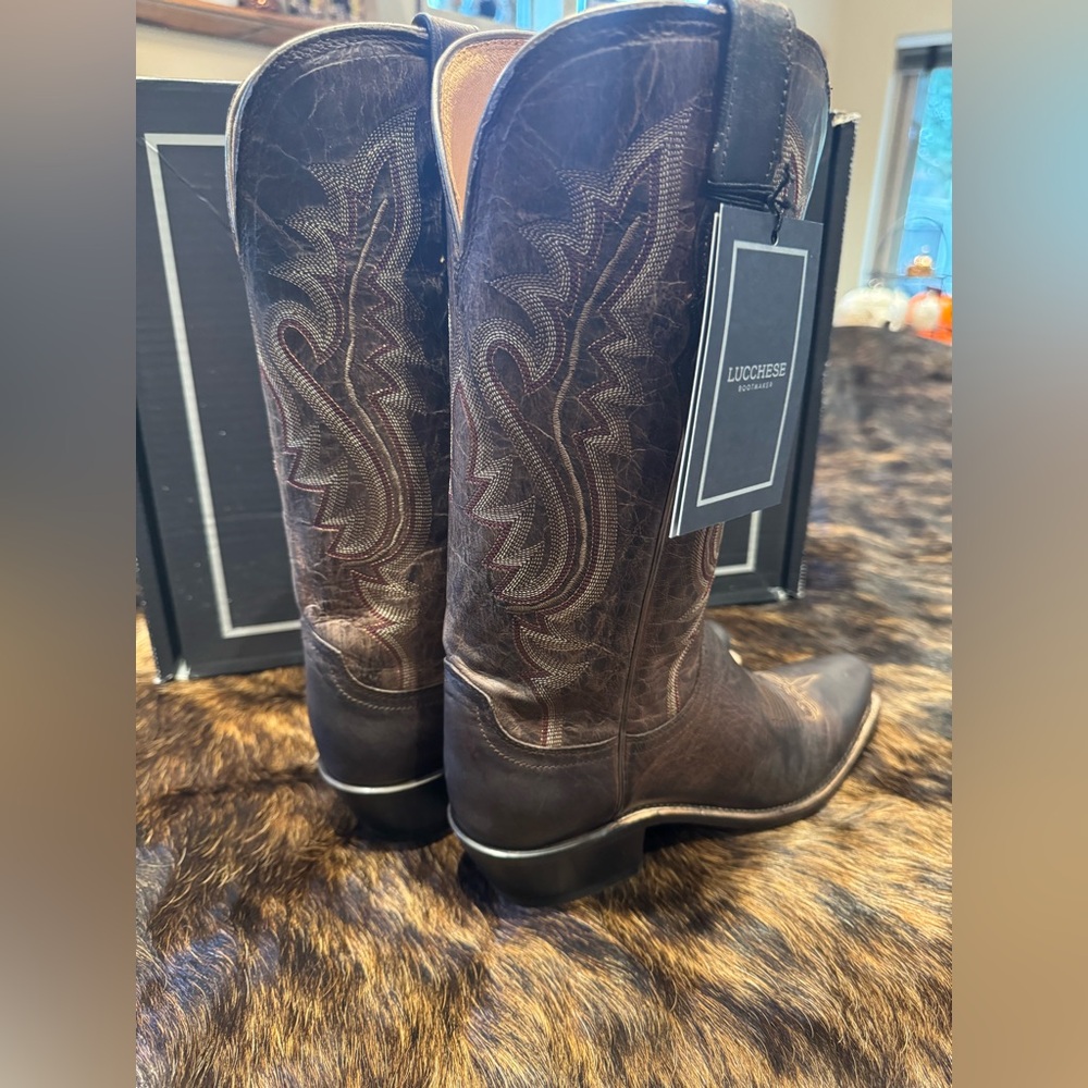 Lucchese Bootmaker Western Women’s Boots NEW - Picture 5 of 10